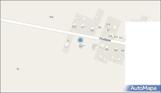 Krzykawka, Nowa, 51d, mapa Krzykawka