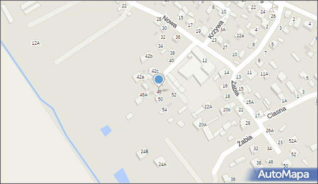 Kurów, Nowa, 48, mapa Kurów