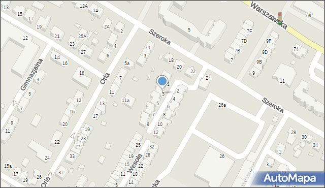 Kwidzyn, Nowa, 3, mapa Kwidzyn