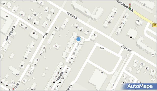 Kwidzyn, Nowa, 4, mapa Kwidzyn