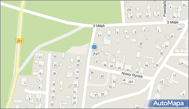 Łabiszyn, Nowy Rynek, 37A, mapa Łabiszyn