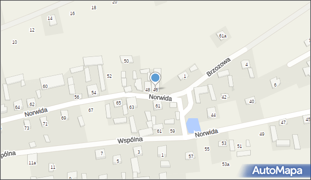 Lasków, Norwida Cypriana Kamila, 46, mapa Lasków