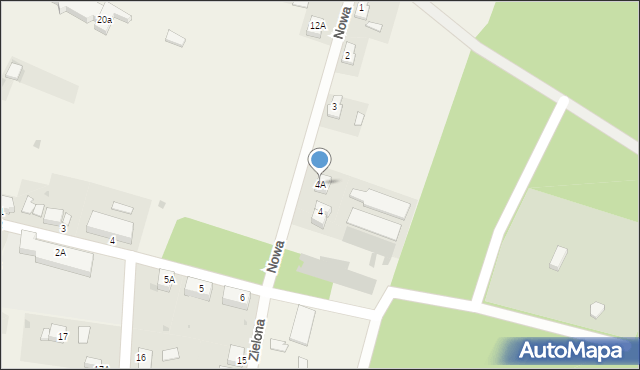 Leszno Górne, Nowa, 4A, mapa Leszno Górne