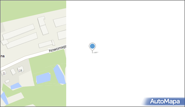 Lipowiec, Nowomiejska, 17, mapa Lipowiec