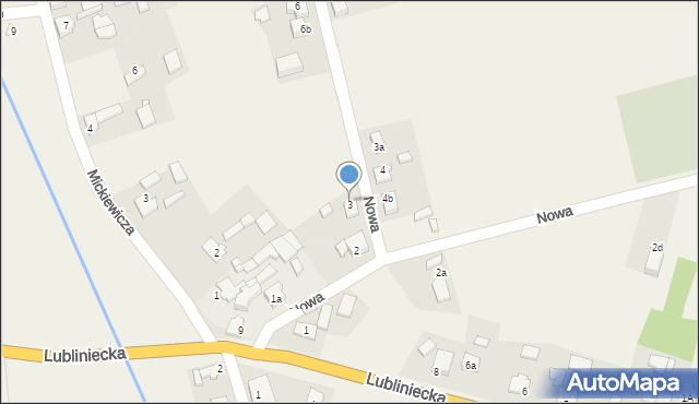 Lisowice, Nowa, 3, mapa Lisowice