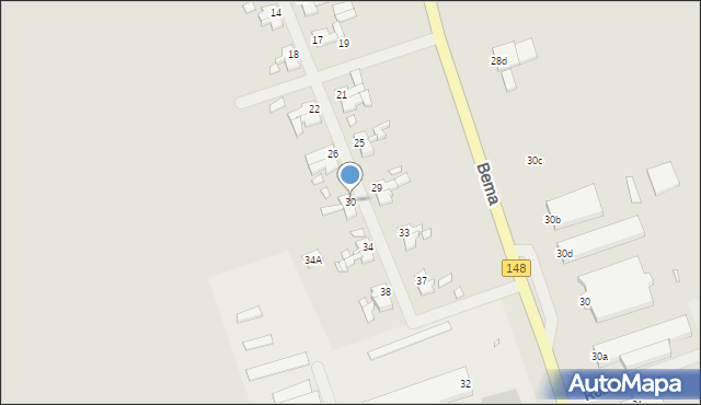 Łobez, Nowe Osiedle, 30, mapa Łobez