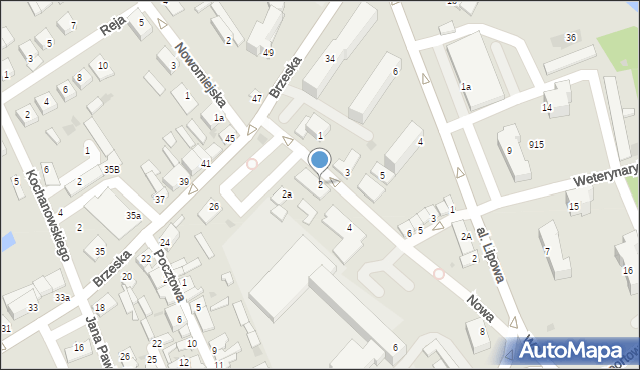 Lubraniec, Nowa, 2, mapa Lubraniec