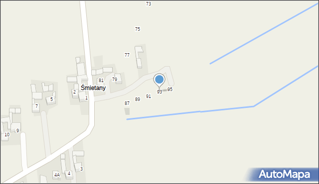 Ludźmierz, Nowotarska, 93, mapa Ludźmierz