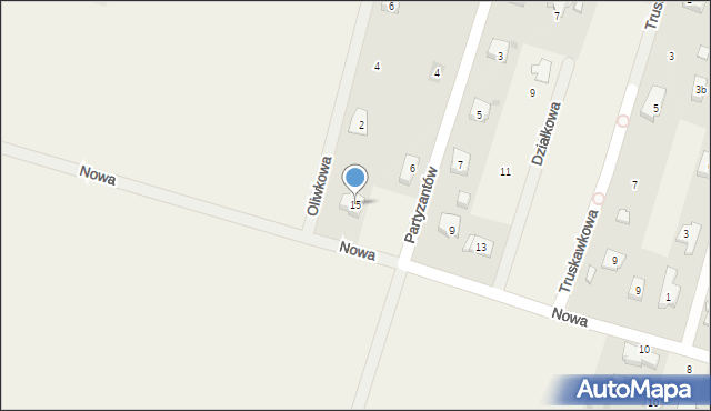 Lutynia, Nowa, 15, mapa Lutynia