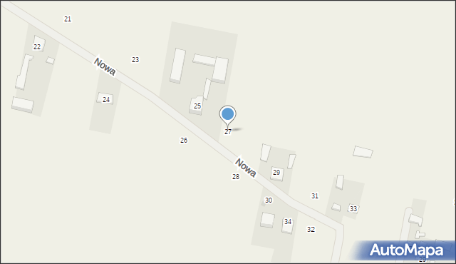 Maków, Nowa, 27, mapa Maków