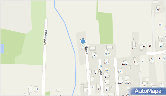 Marklowice, Nowa, 5, mapa Marklowice