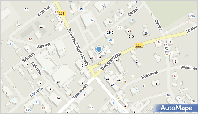 Maszewo, Nowogardzka, 24, mapa Maszewo