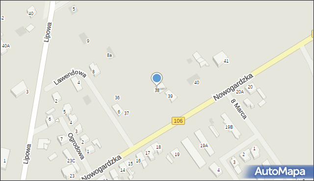 Maszewo, Nowogardzka, 38, mapa Maszewo