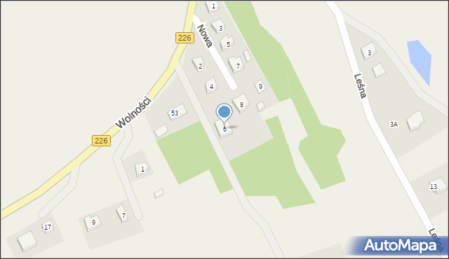 Mierzeszyn, Nowa, 6, mapa Mierzeszyn