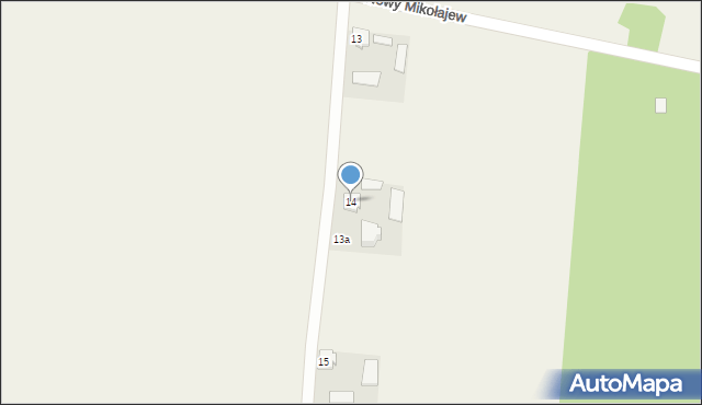 Mikołajew, Nowy Mikołajew, 14, mapa Mikołajew