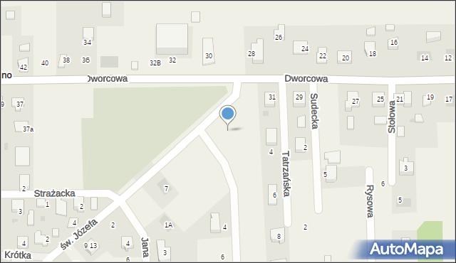 Mrzezino, Nowa, 1, mapa Mrzezino