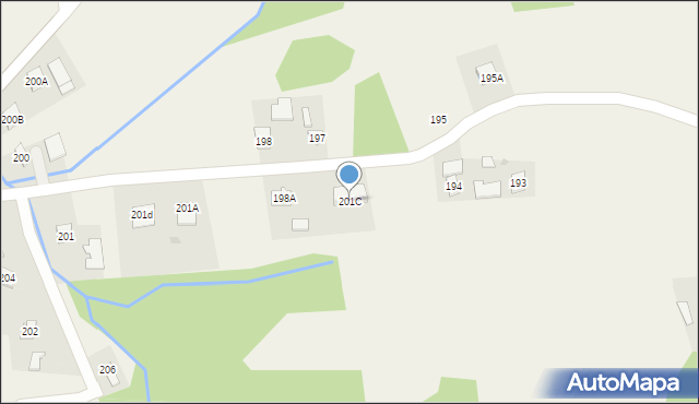 Nockowa, Nockowa, 201C, mapa Nockowa