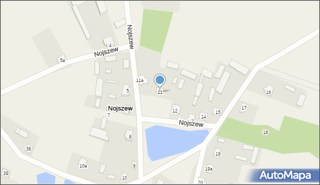 Nojszew, Nojszew, 11, mapa Nojszew