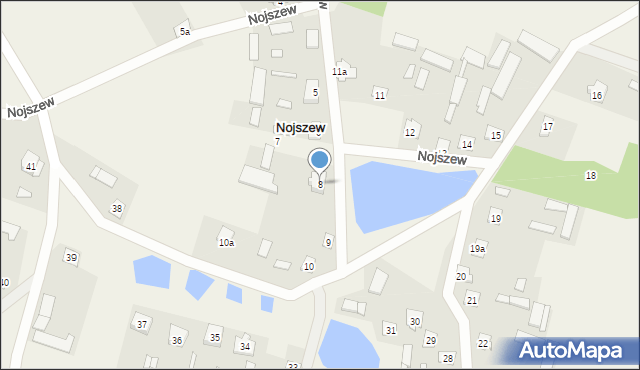 Nojszew, Nojszew, 8, mapa Nojszew