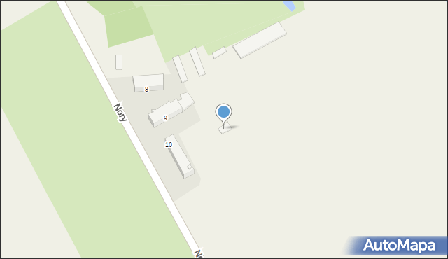 Nory, Nory, 10a, mapa Nory