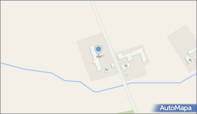 Nosalin, Nosalin, 53A, mapa Nosalin