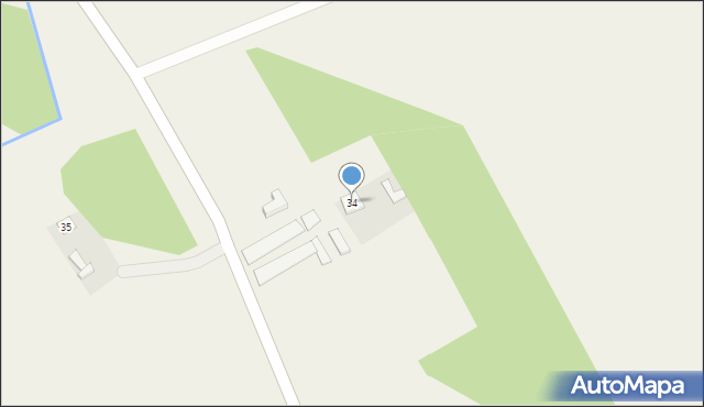Nosarzewo Polne, Nosarzewo Polne, 34, mapa Nosarzewo Polne