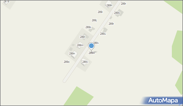 Nosówka, Nosówka, 289w, mapa Nosówka