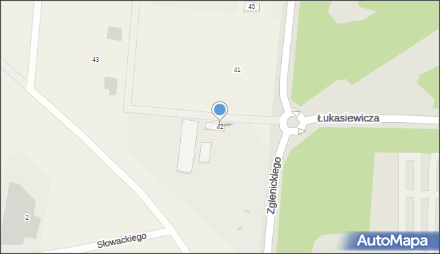 Nowa Biała, Nowa Biała, 42, mapa Nowa Biała