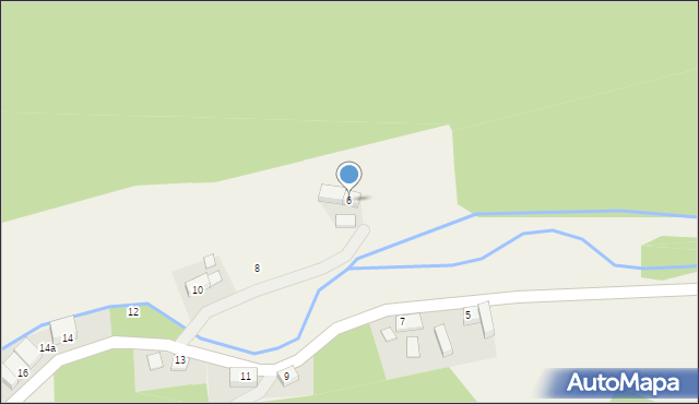 Nowa Bystrzyca, Nowa Bystrzyca, 6, mapa Nowa Bystrzyca