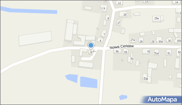 Nowa Cerkiew, Nowa Cerkiew, 4, mapa Nowa Cerkiew