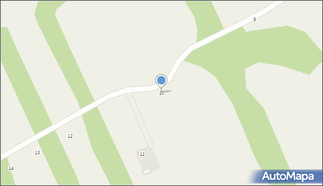 Nowa Dąbrowa, Nowa Dąbrowa, 10, mapa Nowa Dąbrowa