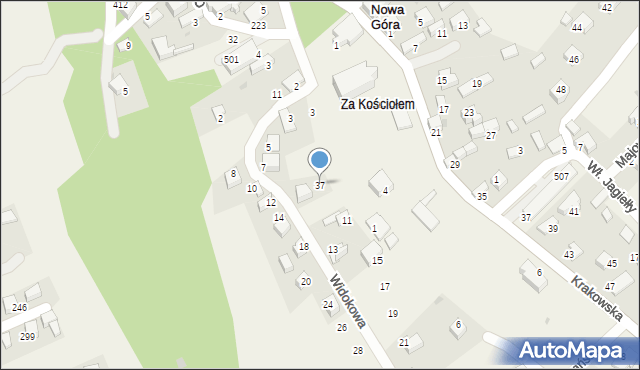 Nowa Góra, Nowa Góra, 37, mapa Nowa Góra