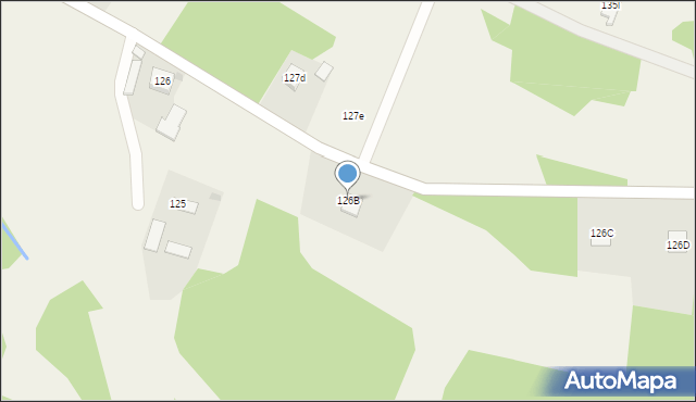 Nowa Jastrząbka, Nowa Jastrząbka, 126B, mapa Nowa Jastrząbka
