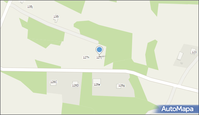 Nowa Jastrząbka, Nowa Jastrząbka, 127j, mapa Nowa Jastrząbka