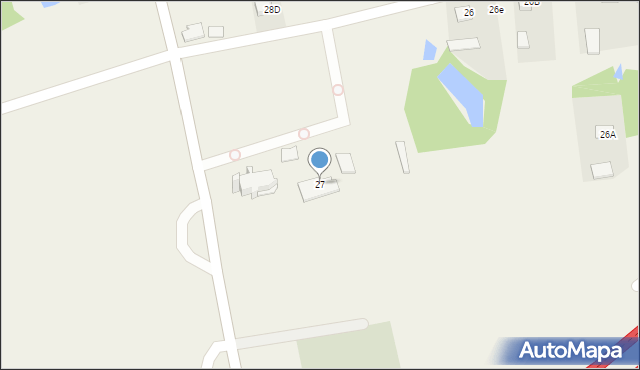 Nowa Jastrząbka, Nowa Jastrząbka, 27, mapa Nowa Jastrząbka