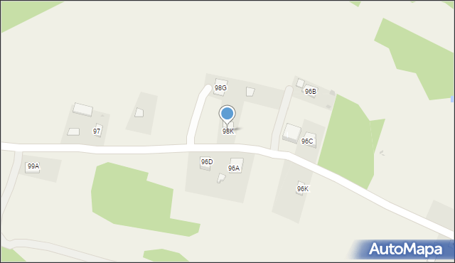 Nowa Jastrząbka, Nowa Jastrząbka, 98K, mapa Nowa Jastrząbka