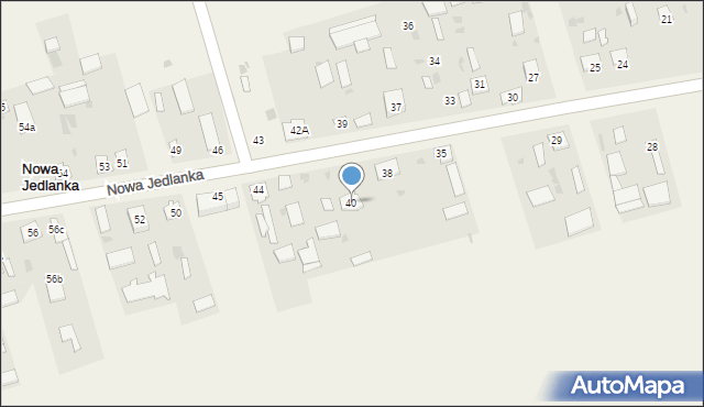 Nowa Jedlanka, Nowa Jedlanka, 41, mapa Nowa Jedlanka