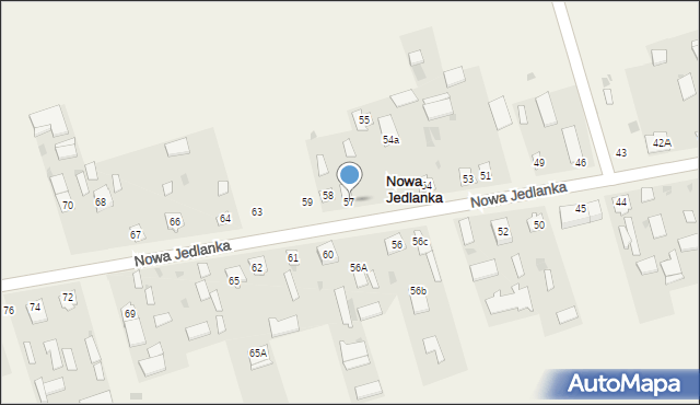 Nowa Jedlanka, Nowa Jedlanka, 57, mapa Nowa Jedlanka
