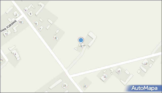 Nowa Kakawa, Nowa Kakawa, 9, mapa Nowa Kakawa