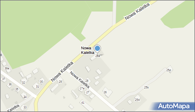 Nowa Kaletka, Nowa Kaletka, 28a, mapa Nowa Kaletka