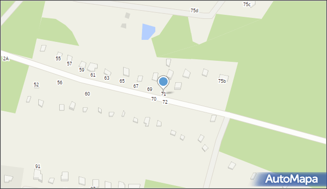 Nowa Kaletka, Nowa Kaletka, 71, mapa Nowa Kaletka