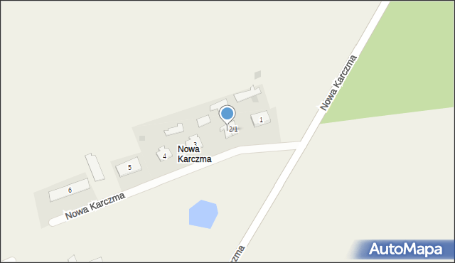 Nowa Karczma, Nowa Karczma, 2/2, mapa Nowa Karczma