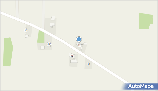 Nowa Kaźmierka, Nowa Kaźmierka, 32, mapa Nowa Kaźmierka