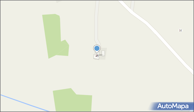 Nowa Kaźmierka, Nowa Kaźmierka, 45, mapa Nowa Kaźmierka