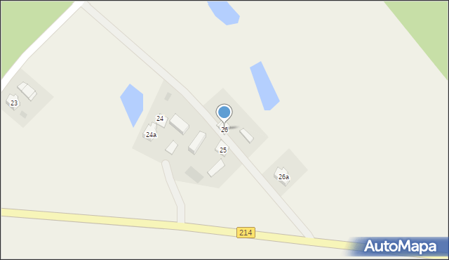Nowa Kiszewa, Nowa Kiszewa, 26, mapa Nowa Kiszewa