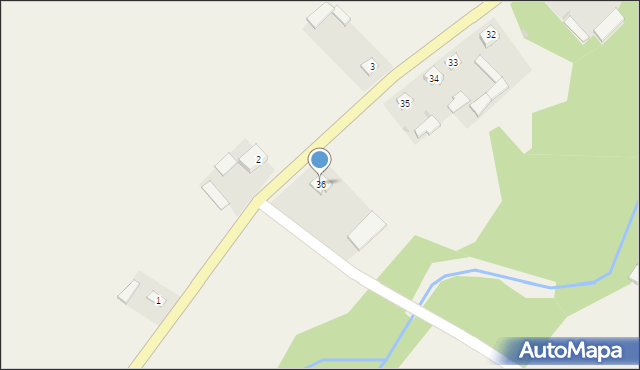 Nowa Kubra, Nowa Kubra, 36, mapa Nowa Kubra