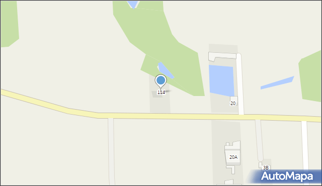 Nowa Mała Wieś, Nowa Mała Wieś, 114, mapa Nowa Mała Wieś