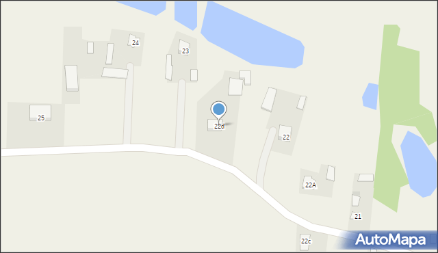 Nowa Mała Wieś, Nowa Mała Wieś, 22d, mapa Nowa Mała Wieś