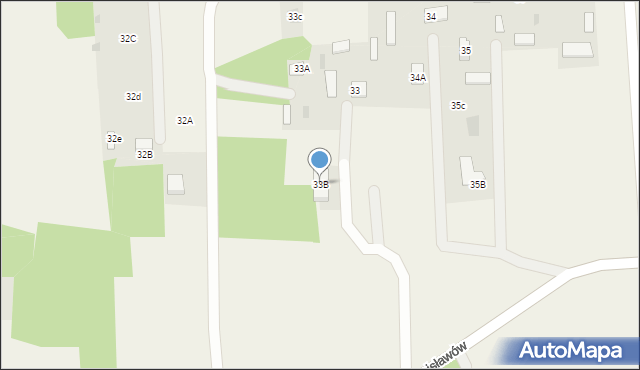 Nowa Mała Wieś, Nowa Mała Wieś, 33B, mapa Nowa Mała Wieś