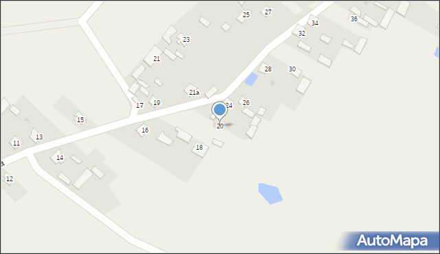 Nowa Maliszewa, Nowa Maliszewa, 20, mapa Nowa Maliszewa